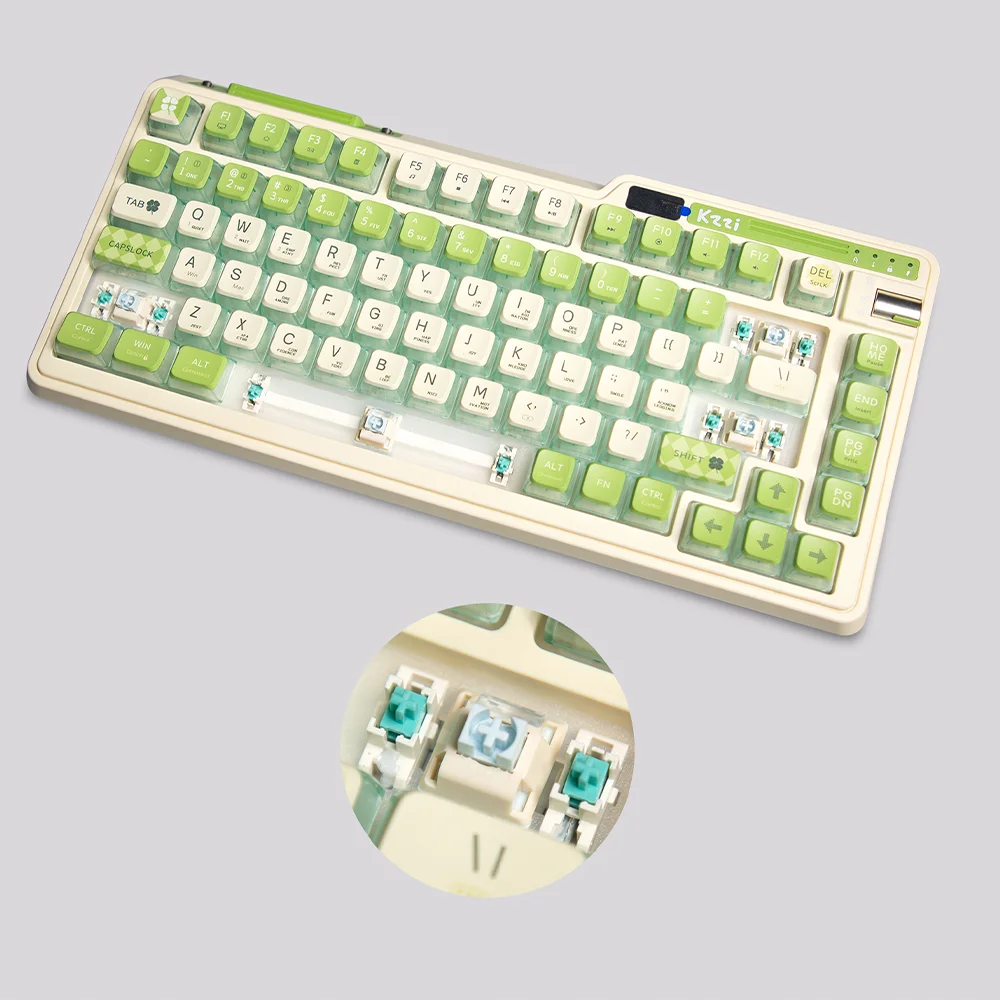 KZZI K75PRO ワイヤレス Bluetooth メカニカルキーボード ガスケット