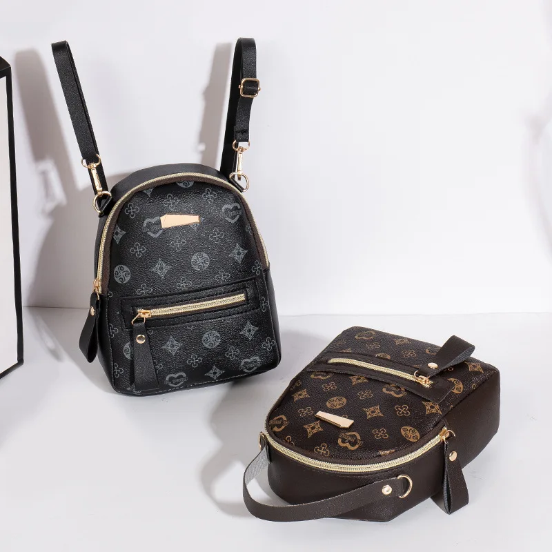 Flower backpack 2022 ladies bag fashion backpack women's bag bag women's fresh and sweet student school bag 1