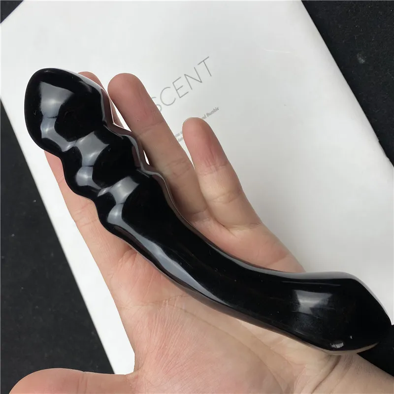 

18 см натуральный кварцевый кристалл MassageYoni Обсидиановая Массажная палочка розовый кварц Массажная палочка большая лечебный Кристалл Камень Yoni Obsidian