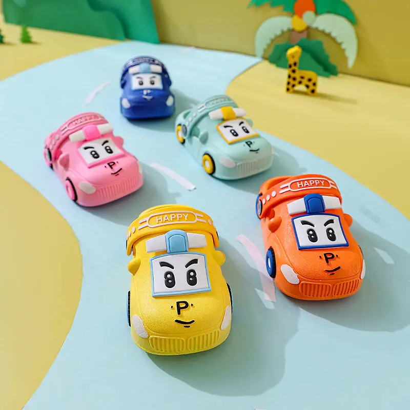 Beach Shoes Children Sandals Baby Shoes Kids Shoes Kids Sandals Summer Children Hollow Sandals Baby Cartoon Car Home Slippers Boys Breathable Anti-slip Beach Shoes Girls Soft Shoes