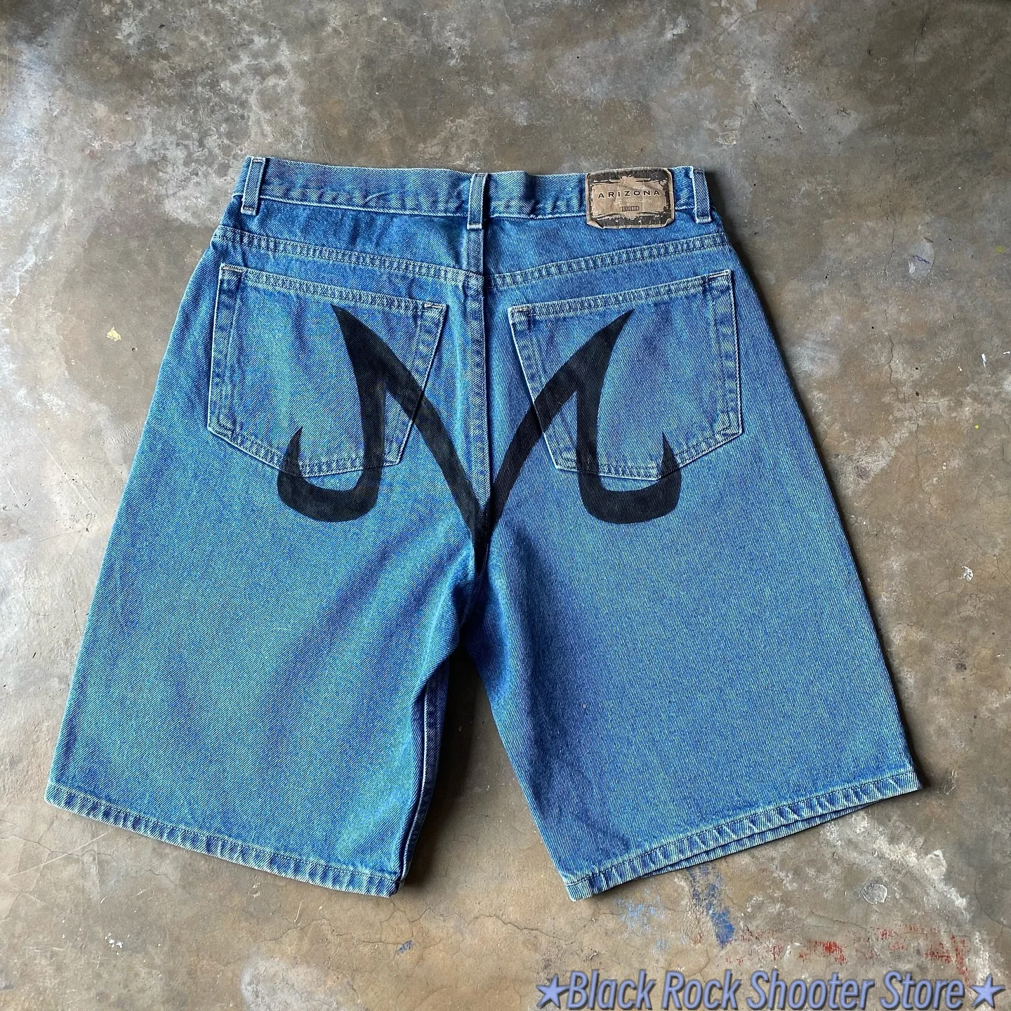 Harajuku Popular Y2k Baggy Jeans Vintage Wide Leg Denim Pants Popular Anime Sweatpants Streetwear Couples Trouser Men Clothing 3