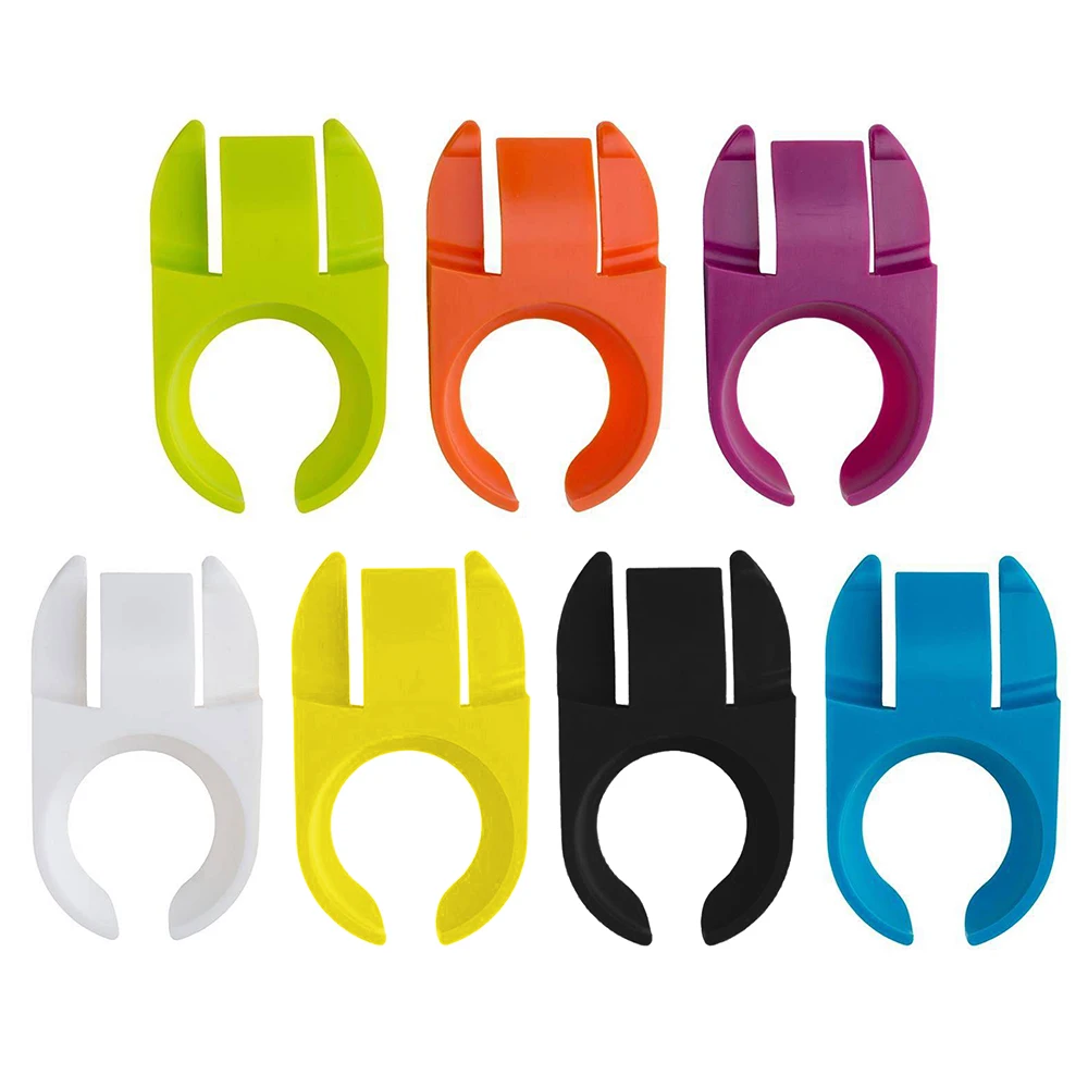 10 Clip Portabicchieri TAP - Ganci Per Bicchieri Da Attaccare Ai Piatti, Ideali Per Feste E Eventi, Colore Bianco - Foto 7