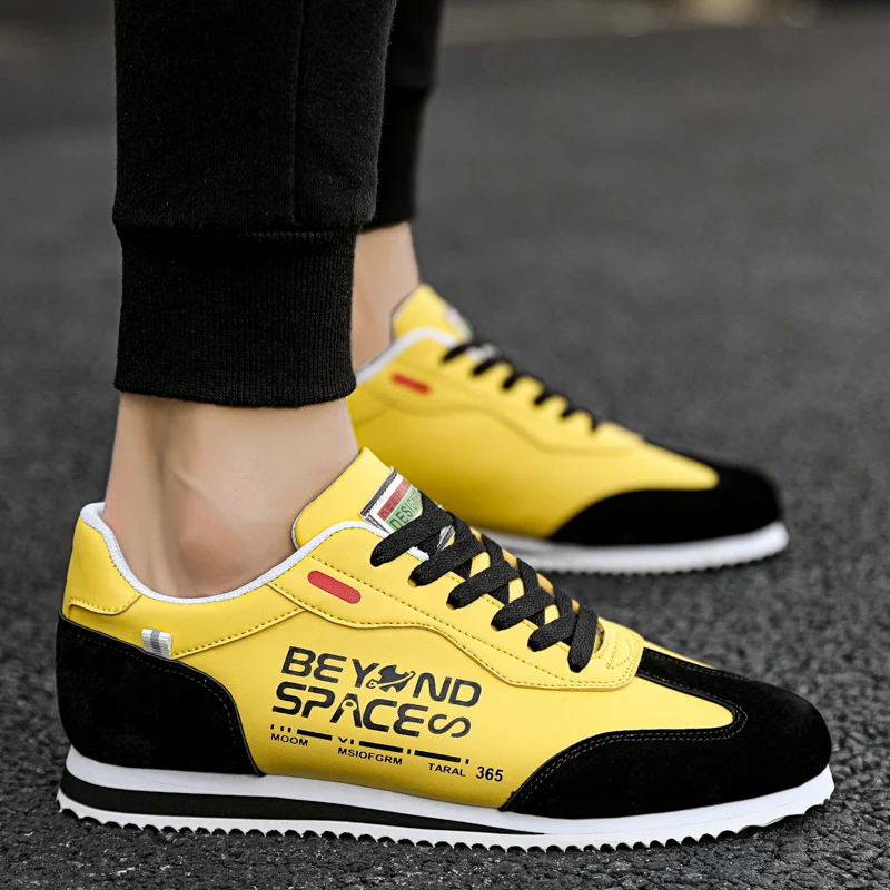 Men's Casual Sports Shoes, Young Fashionable Men's Shoes, Low-Top Trendy Shoes, Comfortable, Durable, Non-Slip, Suitable for Running and Travel, Suitable for All Seasons