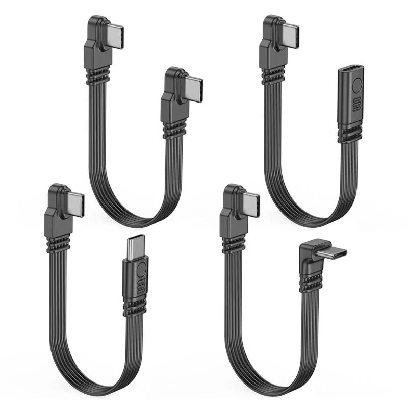 Versatile USB C Charging & Data Cable - 45W, 480Mbps, Adjustable Length