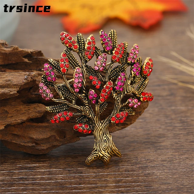 Fashion Design Enamel Sunflower Rhinestone Brooch Pins for Women Fashion  Jewelry Plant Brooches Gift - AliExpress