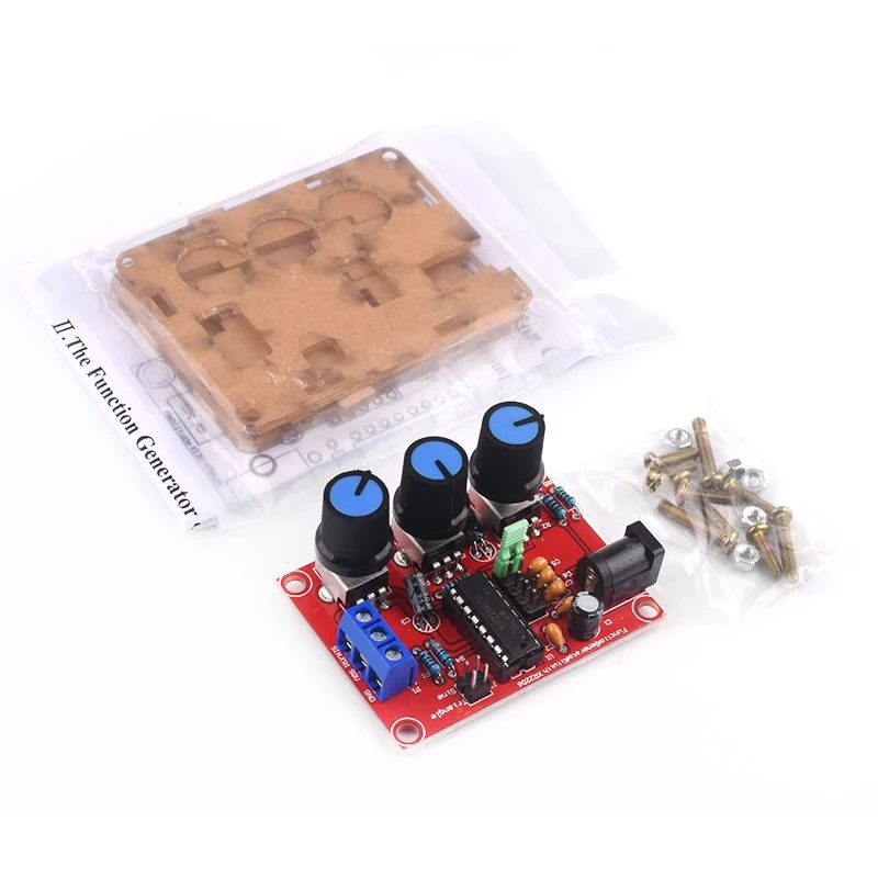 High Precision Signal Generator DIY Kit - Adjustable 1Hz to 1MHz Sine, Triangle & Square Waves