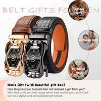 Black & Brown Automatic genuine leather Belt 6