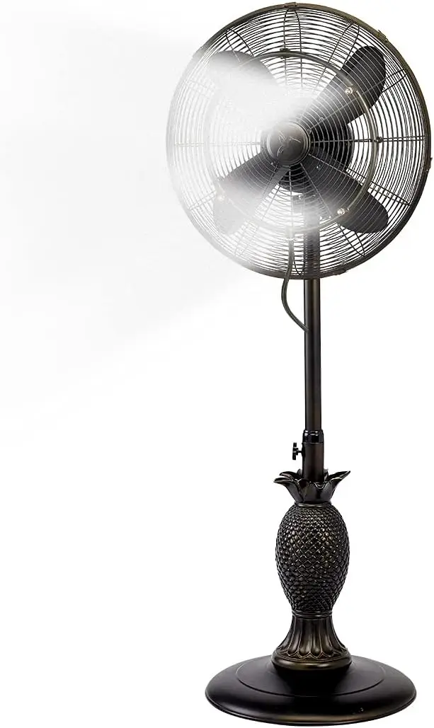 

Вентилятор с подставкой, 3-скоростной вентилятор с регулируемой высотой, Lanai, античный вентилятор, 18-дюймовая фритюрница для футболок