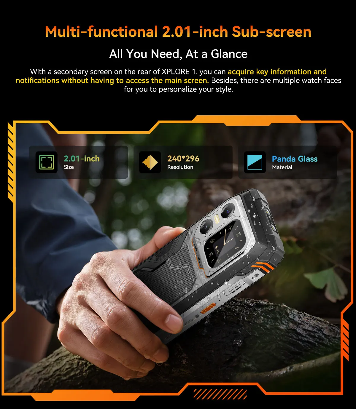 Blackview XPLORE 1 [EU Charger Not Included]  5G  48 GB (16+32GB）+ 512GB Rugged Smartphone 20000mAh 45W  6.78'' 2.4K Android 15