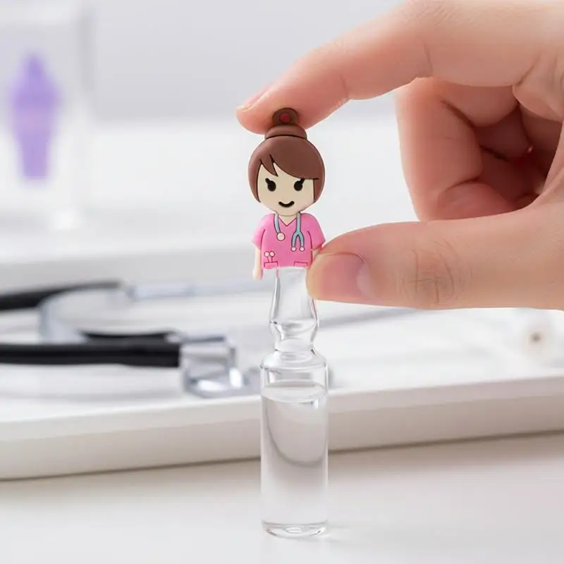 의료용 주사기 모양 앰플 개봉기 키체인 유리병 파괴기 구급약 휴대용