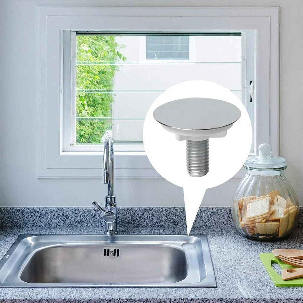 Sink Hole Cover Kitchen Sink Bathroom Wash Basin Decorative Cover Soap Hole For 16~35mm Overflow Holes Blanking Plug sink hole cover