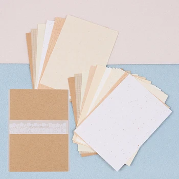20 pezzi di carta per album strutturata, carta artigianale speciale mista per scrapbooking fai da te, artigianato artistico, diario spazzatura
