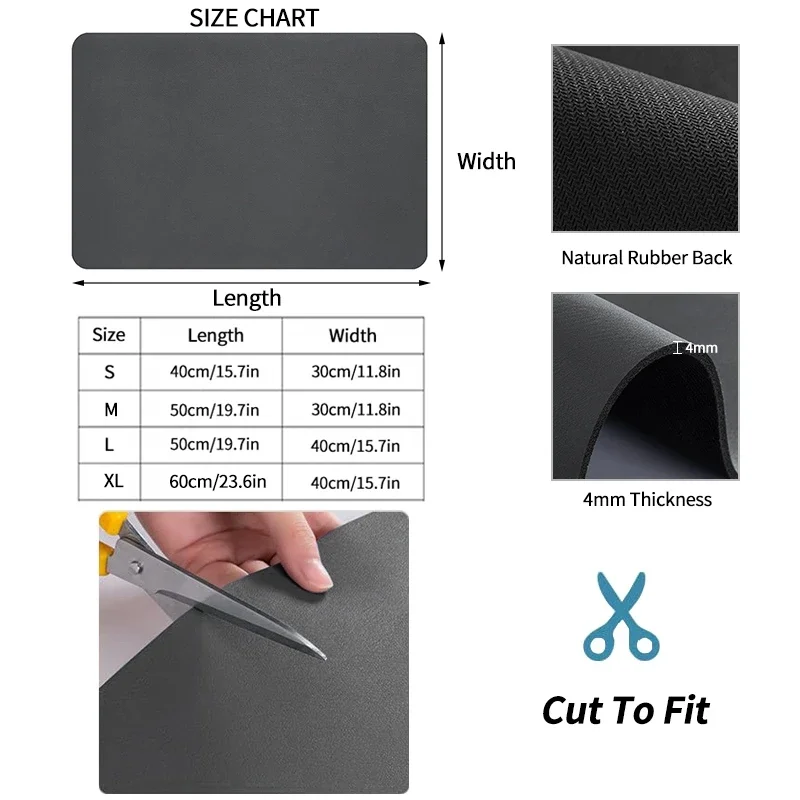 Drying Mat Diatomite Kitchen Sink Drainer Dish Drying Absorbent Coffee Mats Dinnerware Placemat