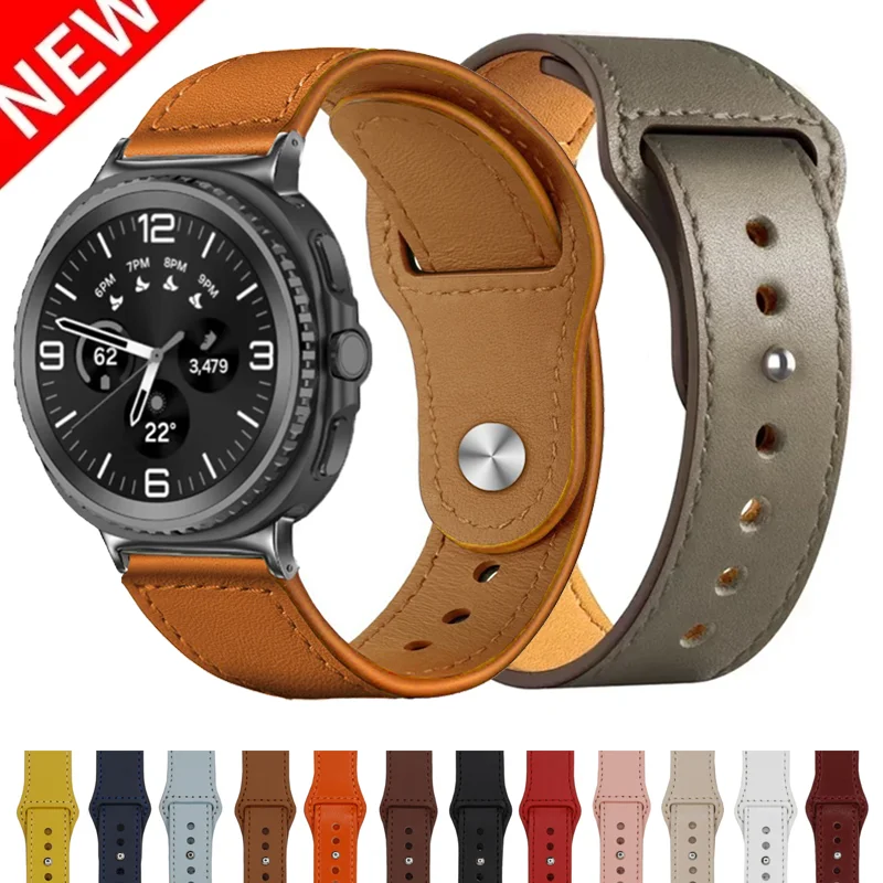 Premium Leather Band for Smart Watches - Elegant Strap Accessory