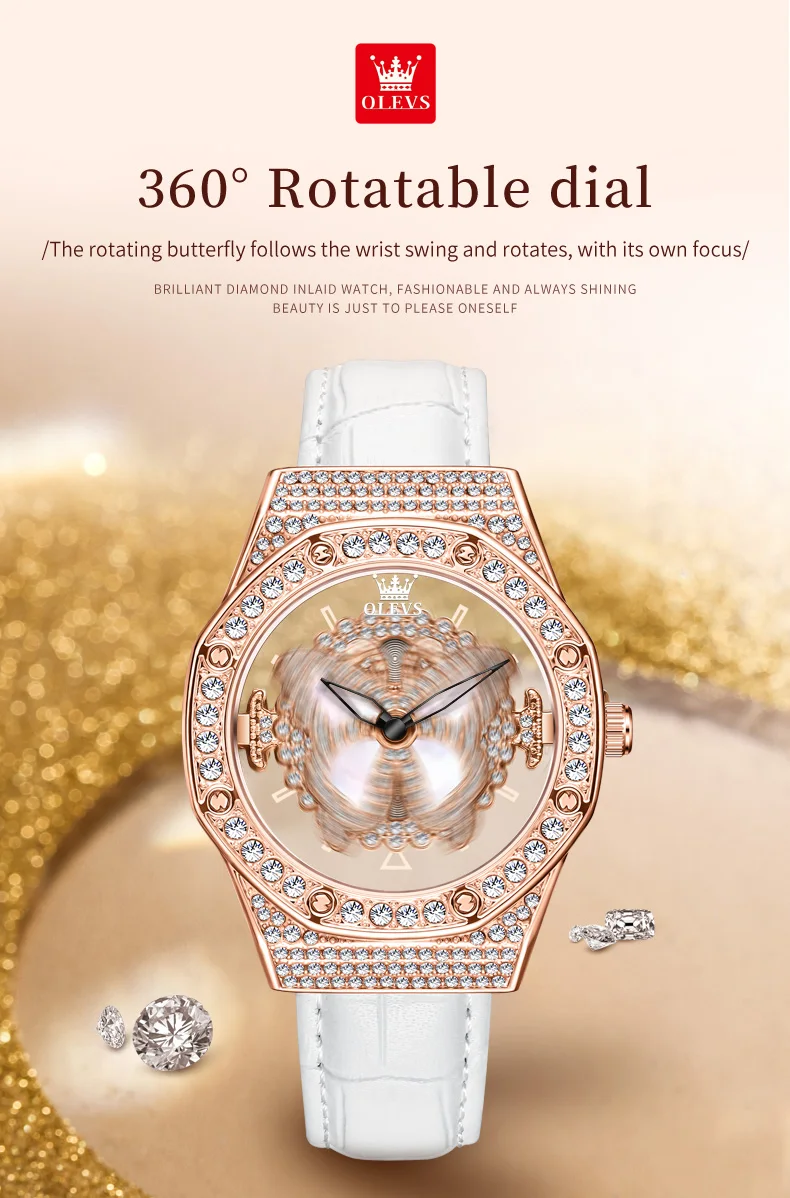 OLEVS 9996 - Dettaglio fibbia in pelle