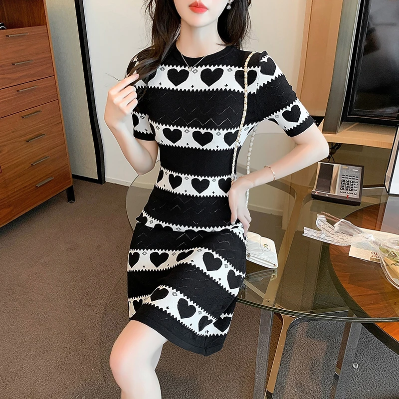 2022 Summer Short Sleeved Bodycon 