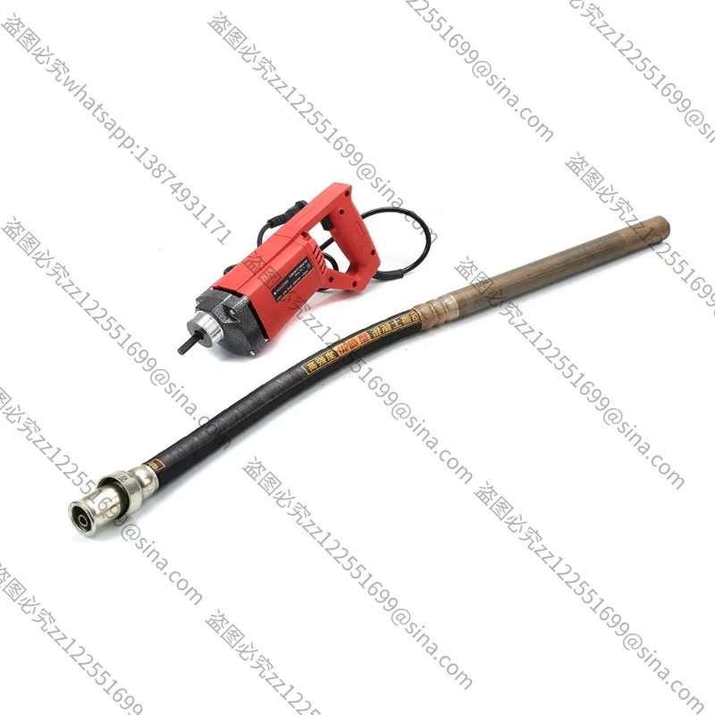 220V 휴대용 전체 구리 모터 진동기, 건설 현장 혼합 진흙 콘크리트 진동기에 적합