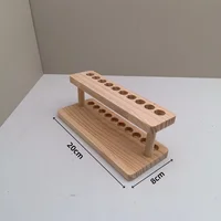 1PC Walnut Wood Multifunction Desk Organizer - Pen Holder, Phone Stand & Storage Solution for Office and School 6