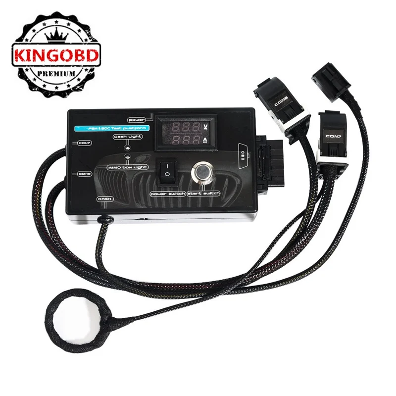 

2022 hot sales New Type FEM/BDC F20 F30 F35 X5 X6 I3 Test Platform for fem bdc tester with Black Case free shipping