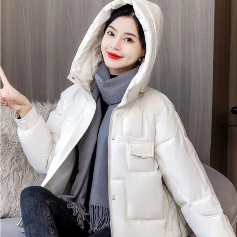 Рисунок 2 - Новинка 2023, женское пуховое пальто из хлопка