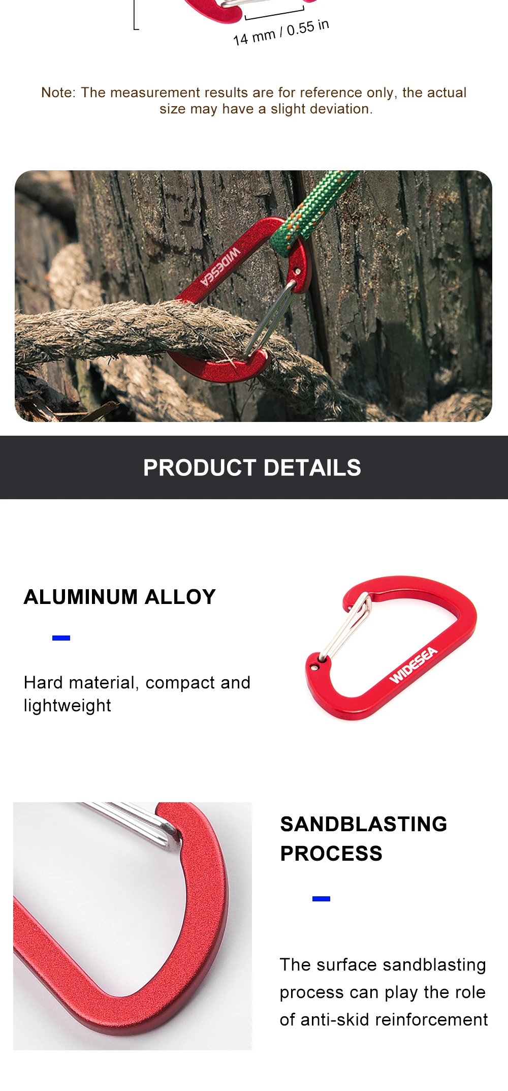 4 Stück Camping Wandern Bergsteiger Schnalle Aluminium legierung Schnur Schnallen Ausrüstung Outdoor-Zelte Zubehör – Detail 2