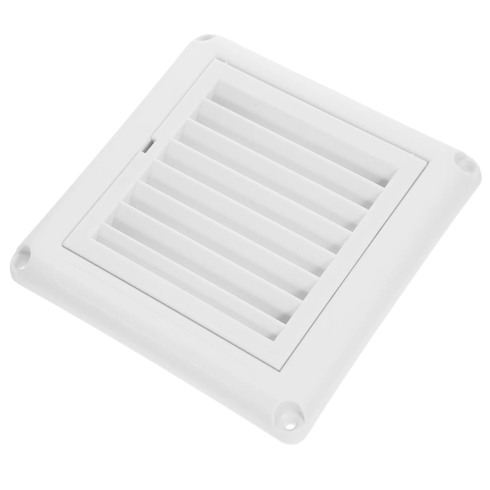 

Air Vent Ventilation Grill Cover Wall Ceiling Mounted Vent Built-in Fly Screen Mesh for Bathroom Office Home (White)