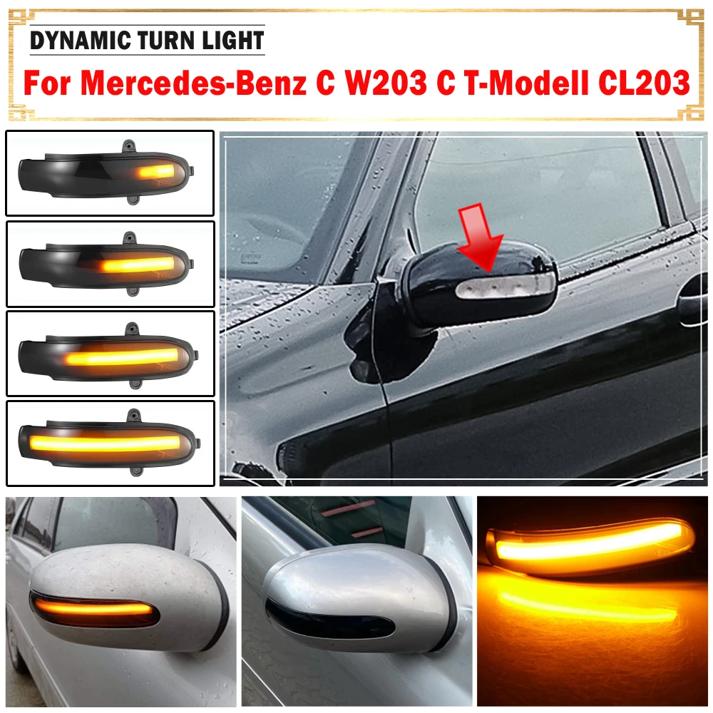 LED Turn Signal Side Mirror Lights For Mazda CX-5 CX-8 CX-9 - Sequential Blinker Assembly