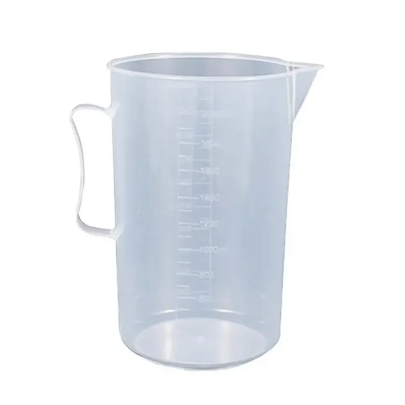 250 500 1000 2000 Ml Spout Kitchen Lab with Handle Measuring Cup Cooking Liquid Pitcher Jug Pour Durable Kitchen Tool measuring cup