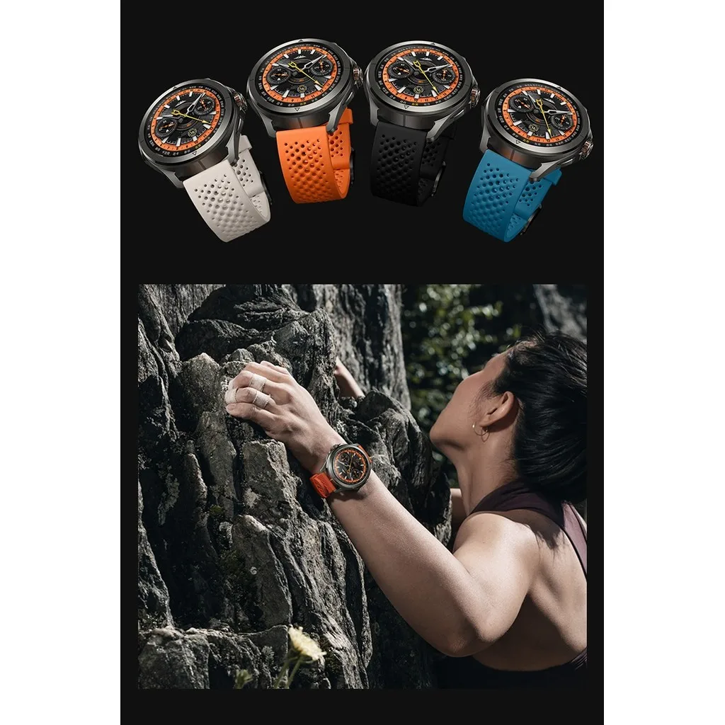 Breathable Soft Silicone Waterproof Sport Watch Strap