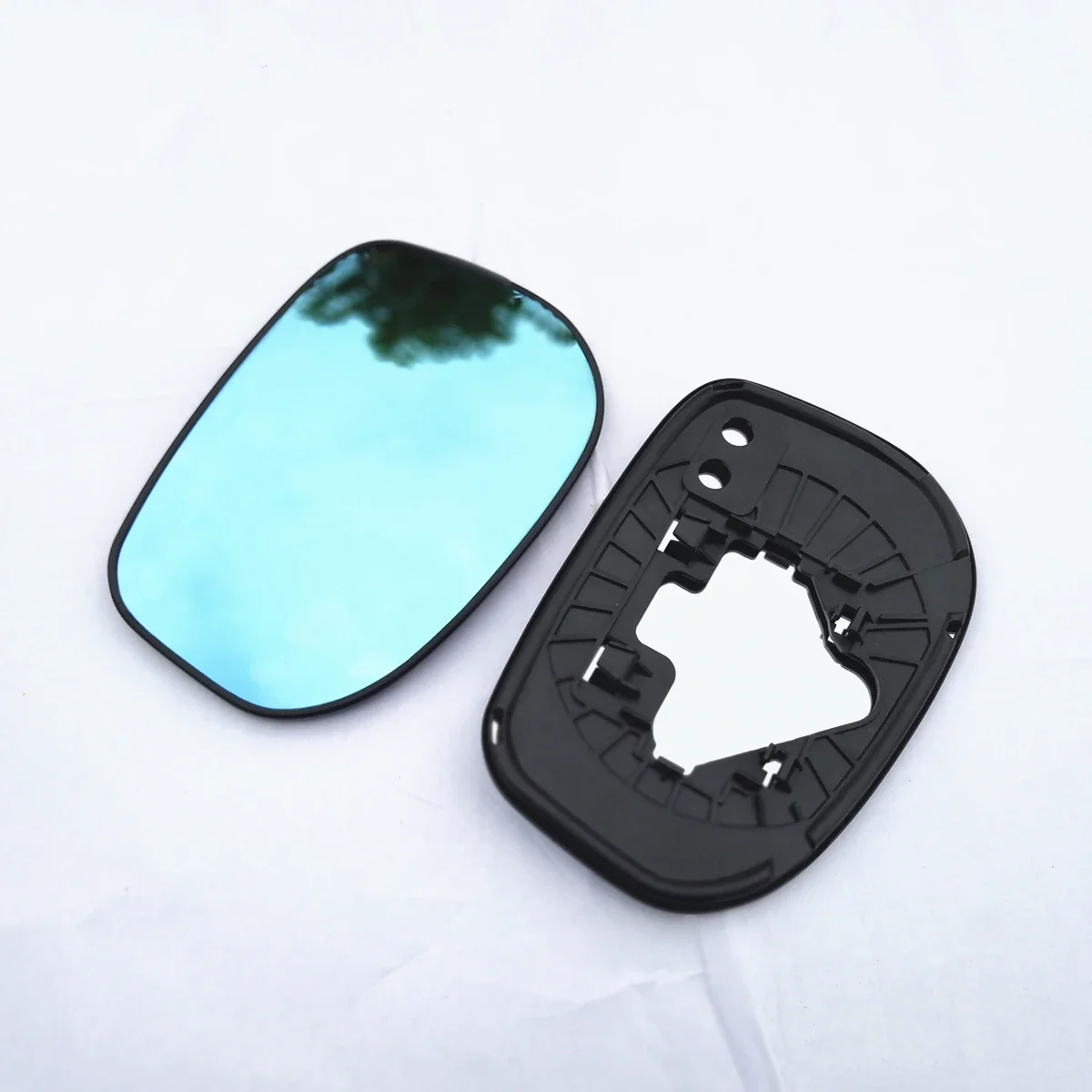 

2pcs Blue Wing Mirror Glass Heated Angle Wide Glare Proof LED Turn Signal Lamp for Honda Fit Jazz 2008 2009 2010 2011 2012 2013