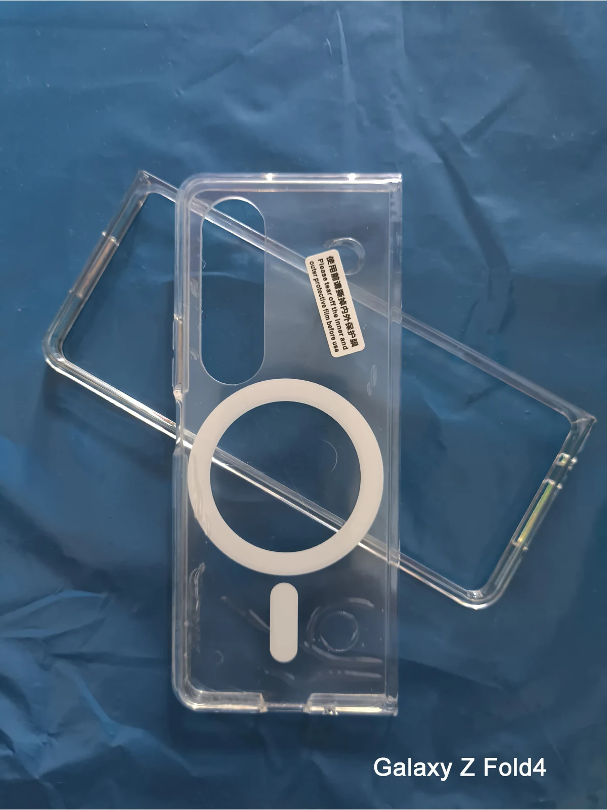 Transparent Shockproof MagSafe Wireless Charging Case