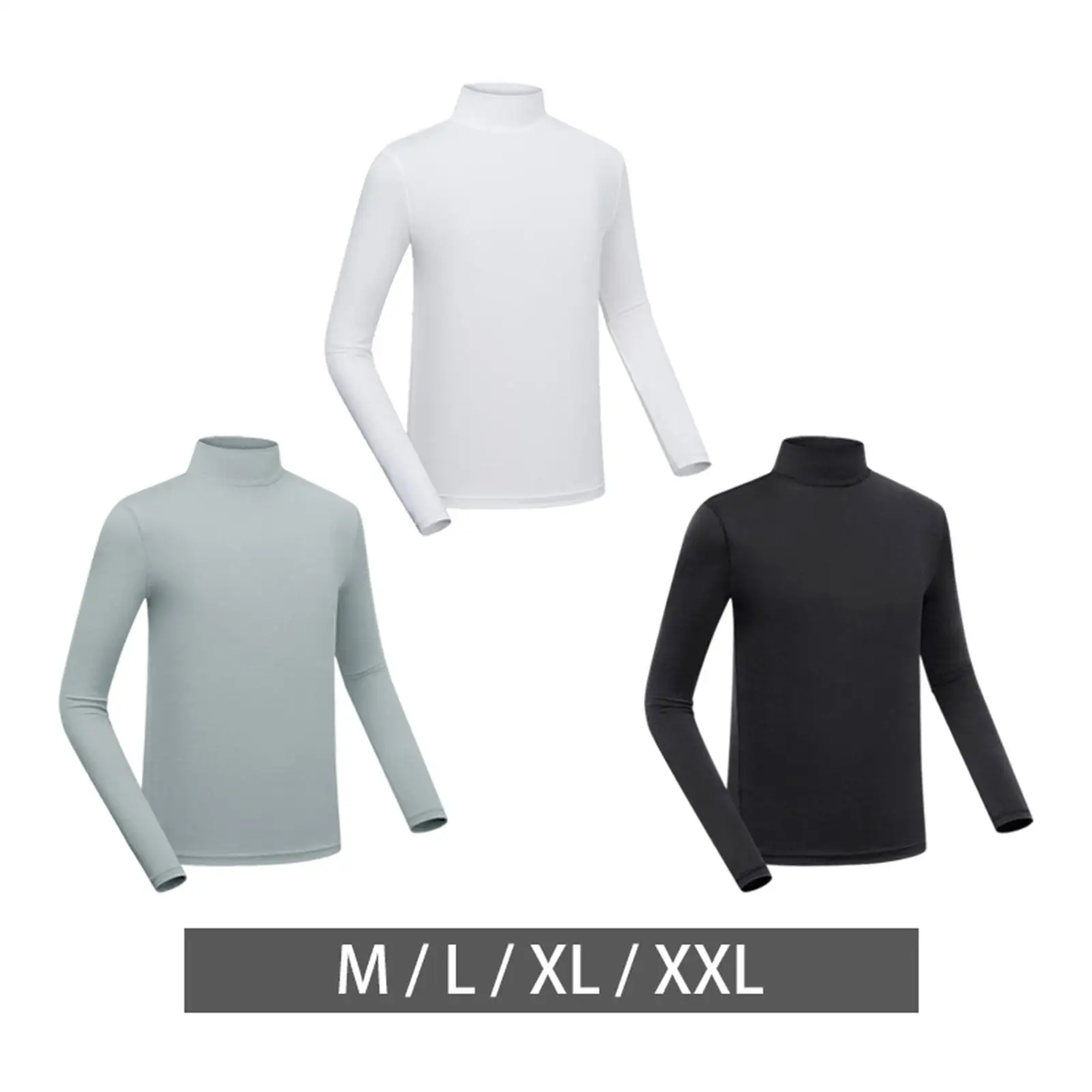 Sunscreen Tops Golf Bottoming Shirts Clothing UV Protector Long Sleeve  Sportswear Golf Men Ice Silk Shirt for Golfer Summer - AliExpress