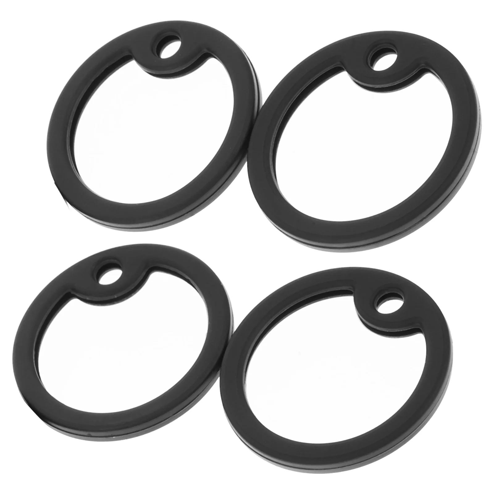 

Dog ID Tag Silencers Silicone Dogtag Silencer (Black)