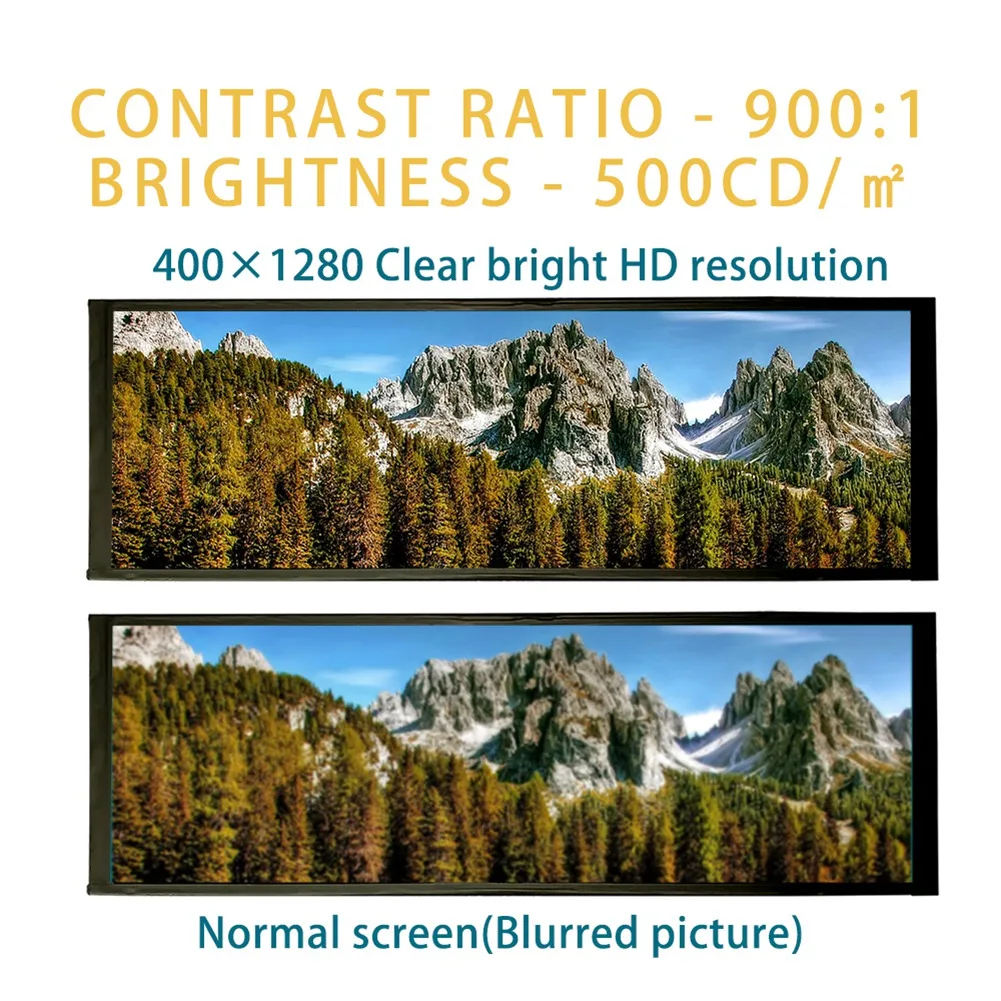 IPS PC ̽  ȭ, TFT LCD µ ͸, Ʈġ   ÷, 7.9 ġ, 400x1280