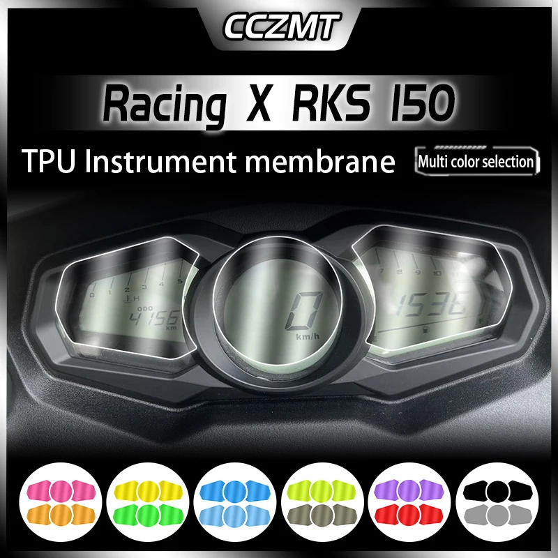

For KYMCO Racing X RKS 150 Motorcycle Dashboard Anti-Scratch Instrument Film Protective Film