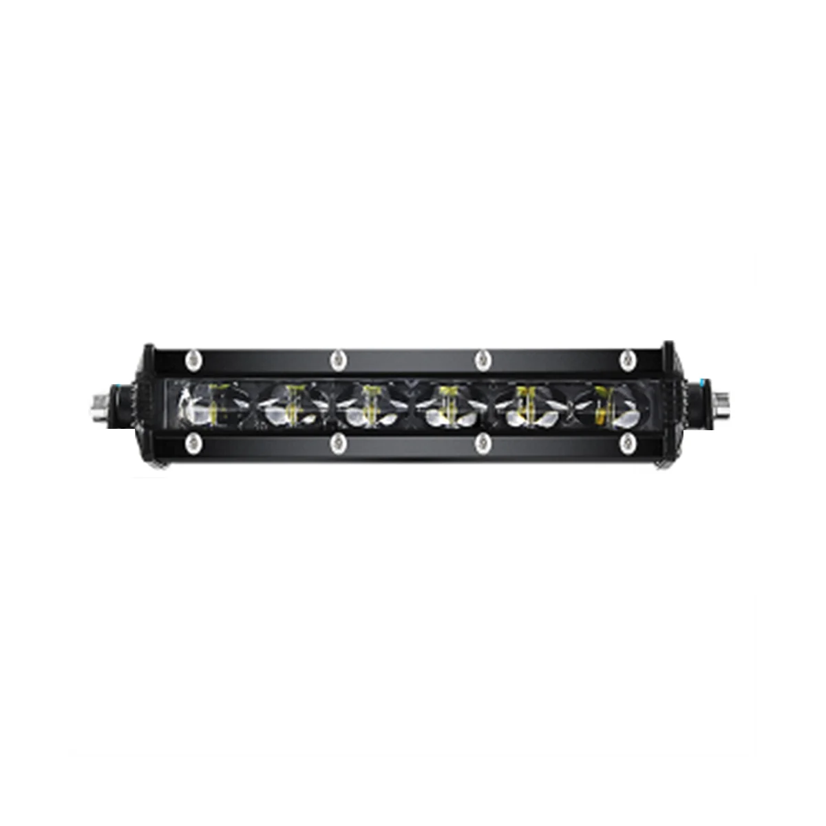 

Beach 18W 8inch 6LED Long Bar Light for Off-Road Beach Single Row Center Grid Spot Light