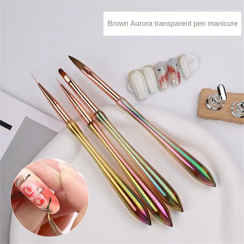 

Высококачественные материалы, модная Хрустальная ручка, не деформируется, прочная ручка, модная Точная ручка для маникюра и фототерапии