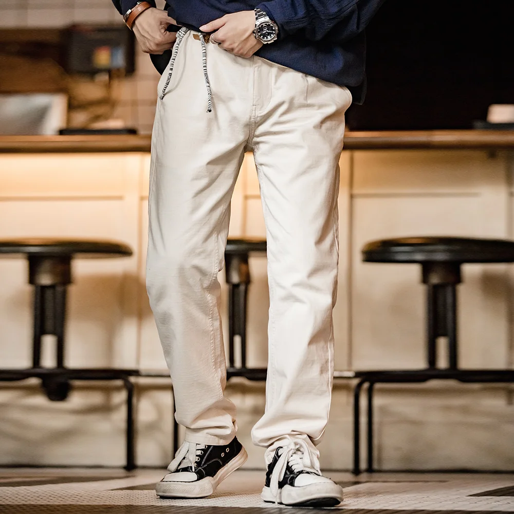【送料&関税込】AMIRI Beige Cotton Blend Pant AMIRI: Pants men - Beige | Amiri pants PS24MAW027 online at