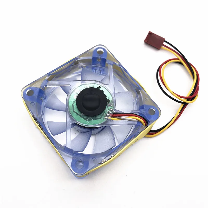 AKASA 60MM Ball Bearing Led Cooling fan 6CM 60*60*20MM DC12V 2.5W computer case LED with 3pin cooling fan dc fan