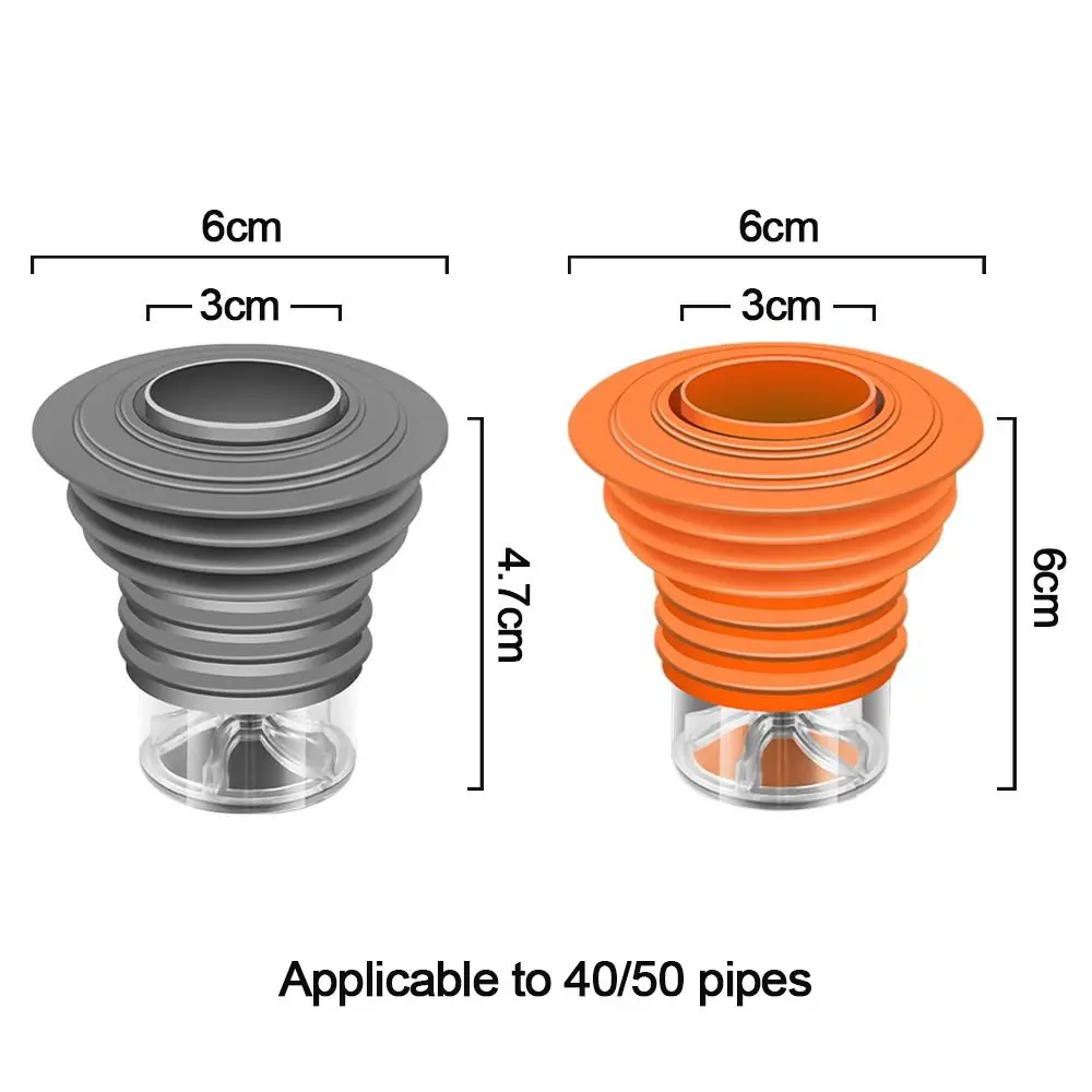 Anti Odor Drain Cover One Way Valve Water Pipe Plug Insect Proof Sewer Strainer Filter Pipe Connector Bathroom Accessories