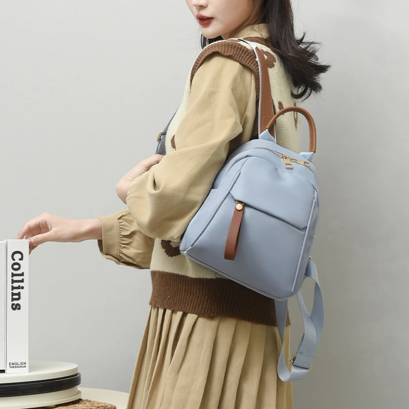 Oxford Cloth Large Capacity Backpack Woman 2024 New Girl Schoolbag Fashion Travel Bag Wholesale