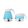 Folding Electric Kettle For Travel Silicone Foldable Water Kettles Compression Leak Proof Portable Mini Kettle 600ml Household 2