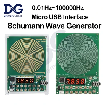 DC 5V 0.01Hz ~ 100000Hz Frequenza regolabile 7.83HZ Generatore di onde Schumann Generatore di segnale sinusoidale Interfaccia Micro USB