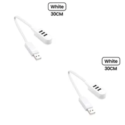 Versatile Multi - Function USB Charger with High - Speed Data Transfer (30cm 2pcs)