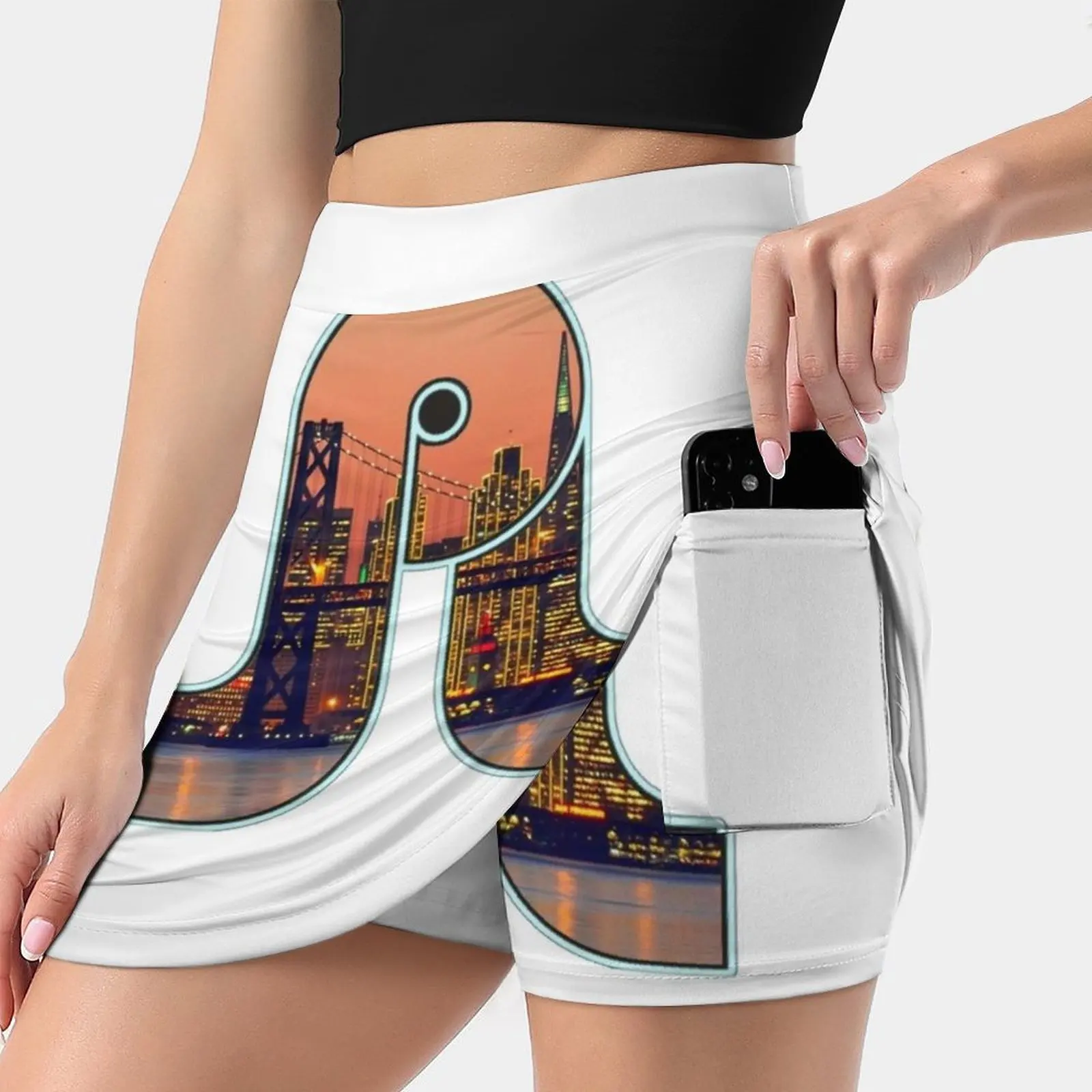 

Pretty Lights Women's skirt Mini Skirts A Line Skirt With Hide Pocket Prettylights Sanfrancisco Derekvincentsmith Electronic