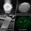OLEVS 2881 Original Men's Watch Mesh Steel Strap Classic Small Dial Chronograph Calendar Wristwatch Luxury Quartz Watch for Man 3