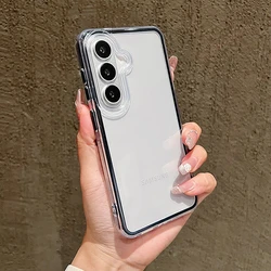Adorable Dual - Layer Shockproof Silicone Phone Case - A56 A36 A37 5G (Black Pure)