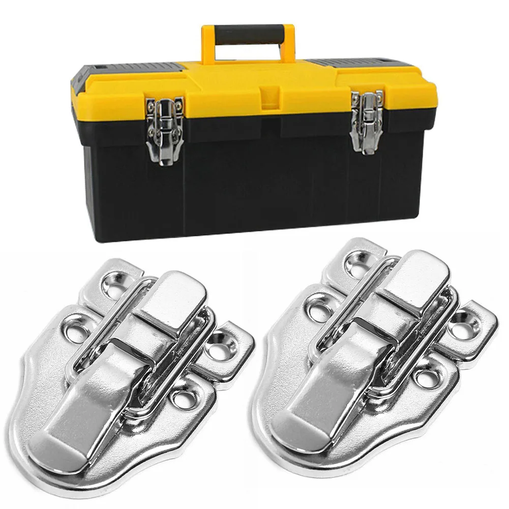Toggle Catch Latch 2pcs for Suitcase Trunk Toolbox Furniture, cabinet magnetic catch