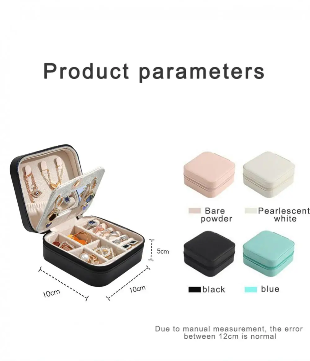 WASHNN Boîte à Bijoux Personnalisée Pour Femme - Yoyage Avec