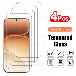 4 - Pack Clear Tempered Glass Premium Screen Protector with Fingerprint Unlock Feature - 4 Pieces (For Honor 600(Pro))